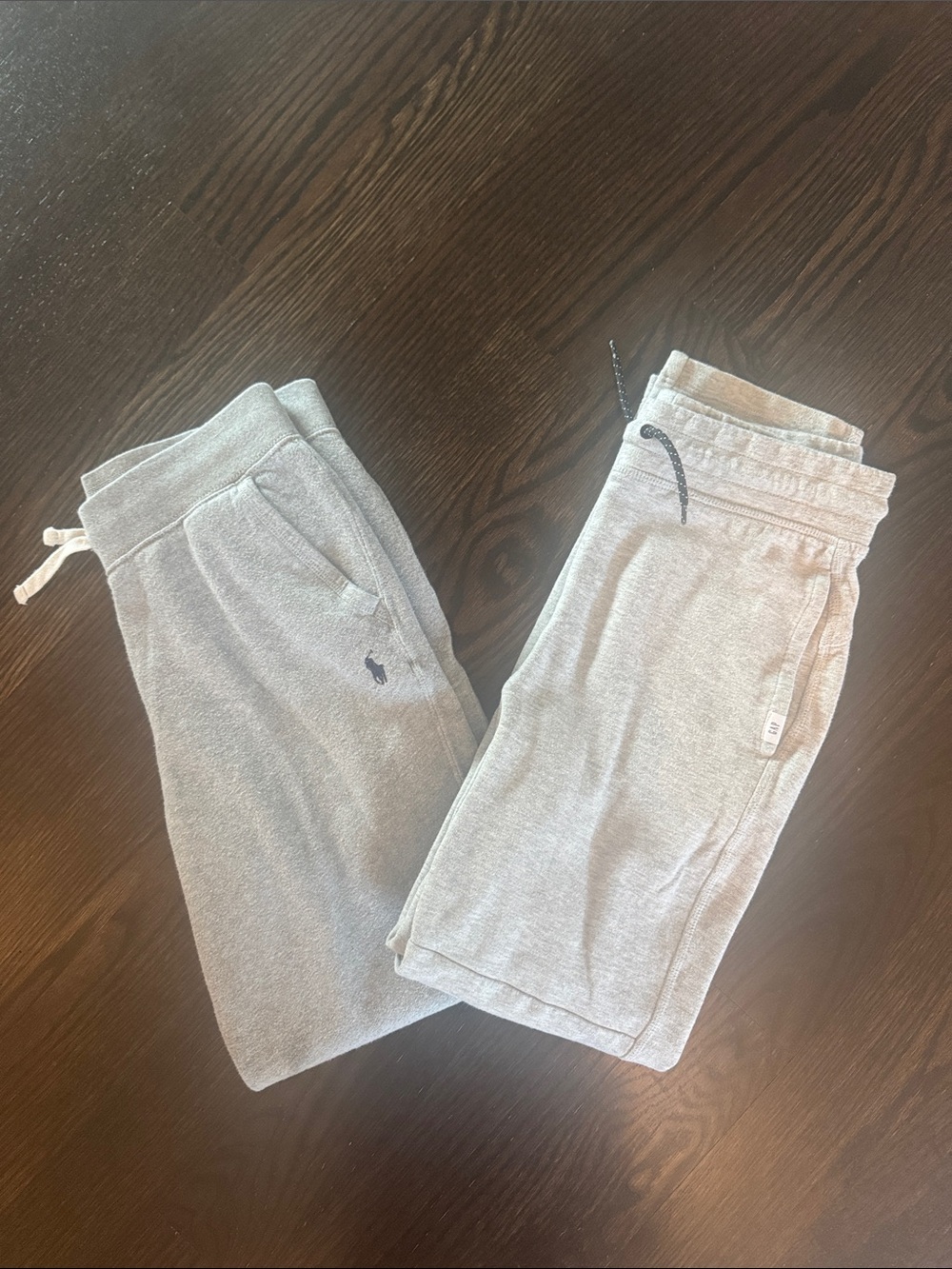 Ralph Lauren and GAP Kids Light Gray Sweatpants with Logo size 14/16